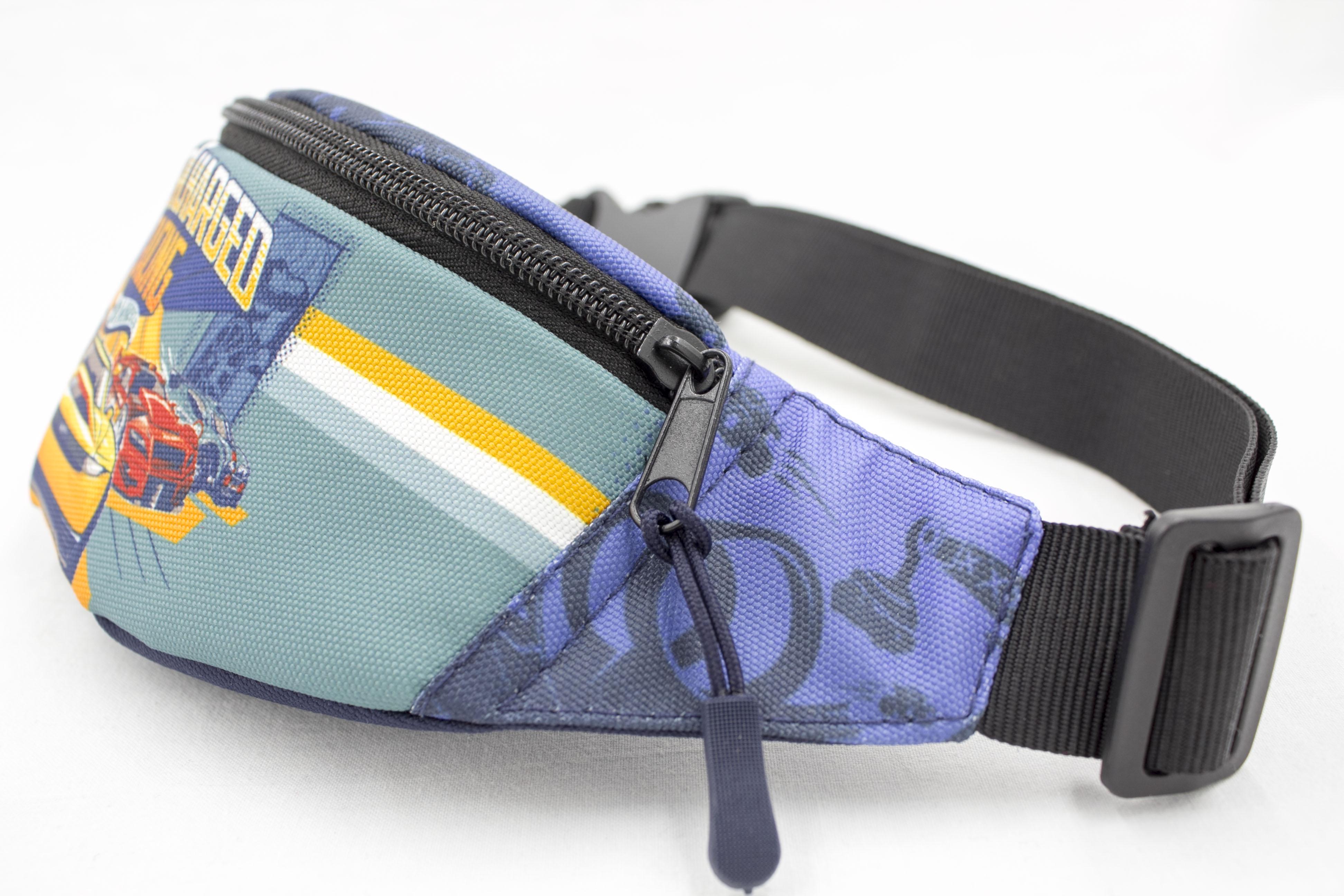 Сумка бананка для хлопчика з регулюючим ремінцем 4-8 років Хот Вілс Блакитний (Д-021) - фото 5 Сумка бананка для хлопчика з регулюючим ремінцем 4-8 років Хот Вілс Блакитний (Д-021) - фото 5