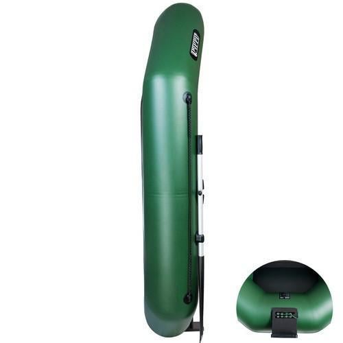 Надувная лодка Ладья ЛТ-250ЕСТ ПВХ 2-х местная/гребная с транцем/реечное дно - фото 3