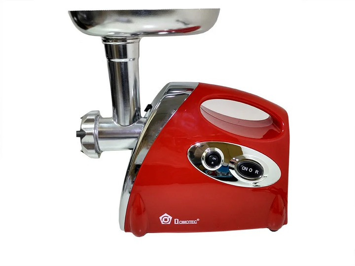 М'ясорубка з соковижималкою Domotec MS-2019 2800 Вт електрична Червоний (GR-04916)