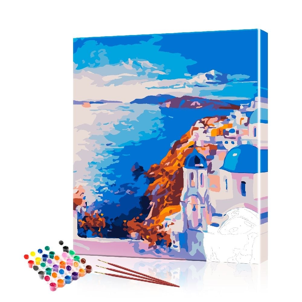 Картина по номерам ArtSale Греция PBN0779 40х50 см