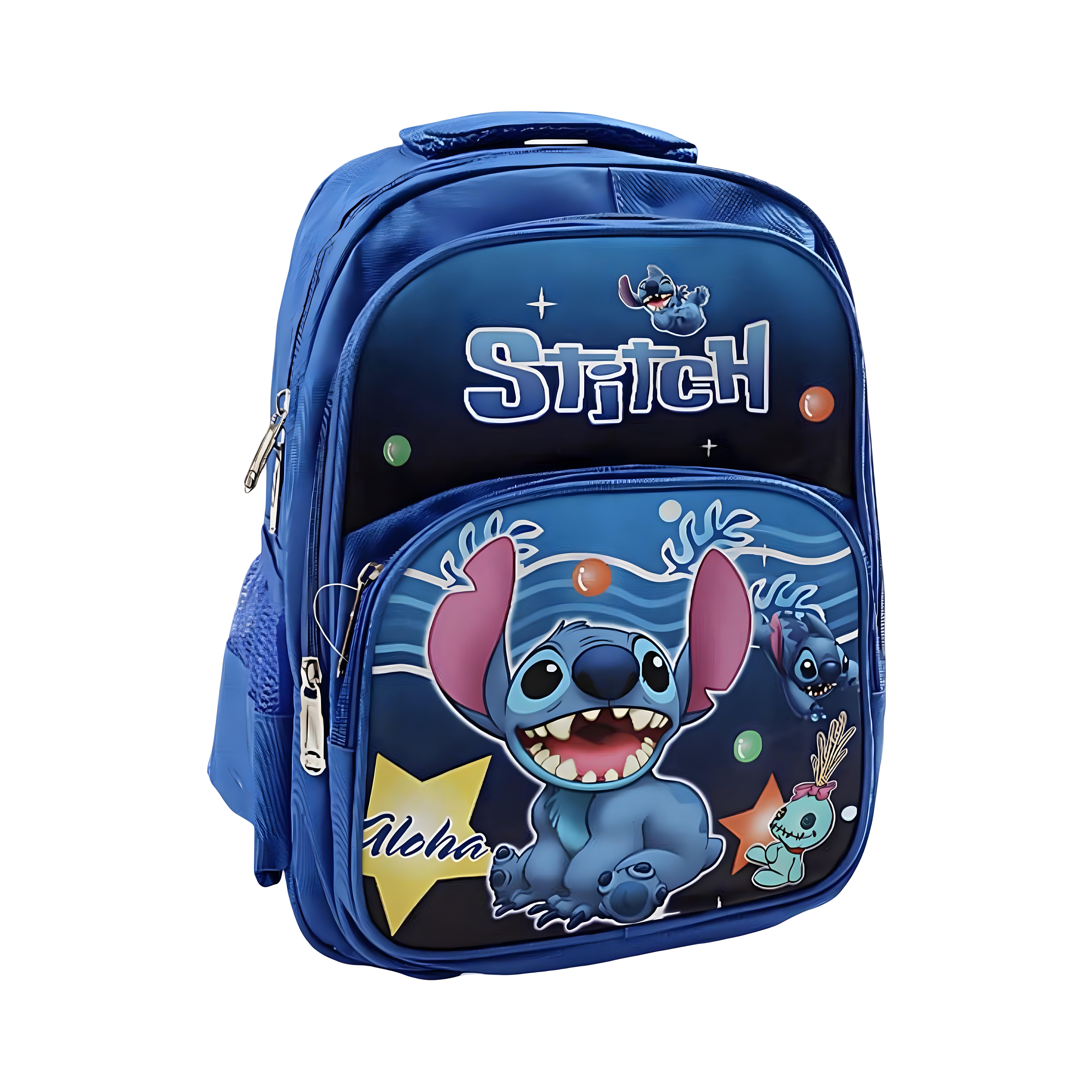 Рюкзак школьный 30х18х35 см с изображением Стича C 72890-3 (29203499)