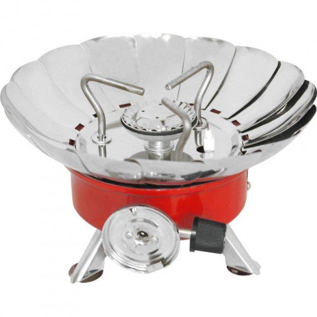 Газовая таганка Windproof camping stove K-203 портативная туристическая (12754282) - фото 2