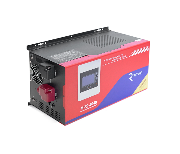 Инвертор для солнечных батарей 1-фазный RITAR RTSWm-MPPT-MPS-4048 4kW 45A MPPT LCD display Black (RTSWm-MPPT-MPS-4048)