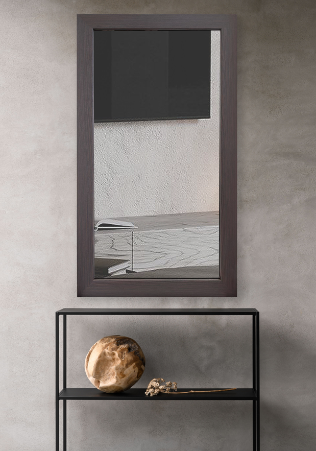 Дзеркало настінне CRYSTAL GLASS в рамці МДФ 1800 1700х450 мм Венге (С1526) Дзеркало настінне CRYSTAL GLASS в рамці МДФ 1800 1700х450 мм Венге (С1526)