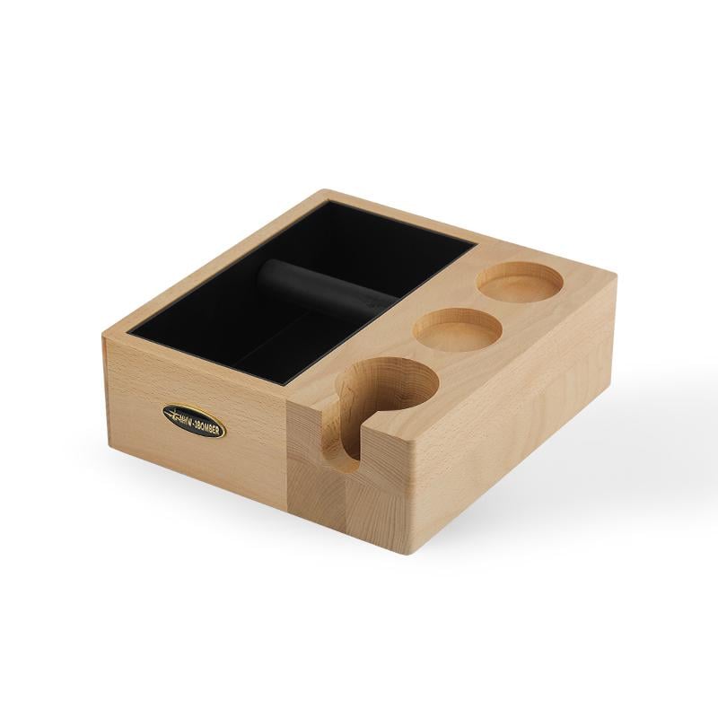 Універсальна станція MHW-3BOMBER для темперування кави з нокбоксом дерев'яна 51-54 мм Бук (CH5454)