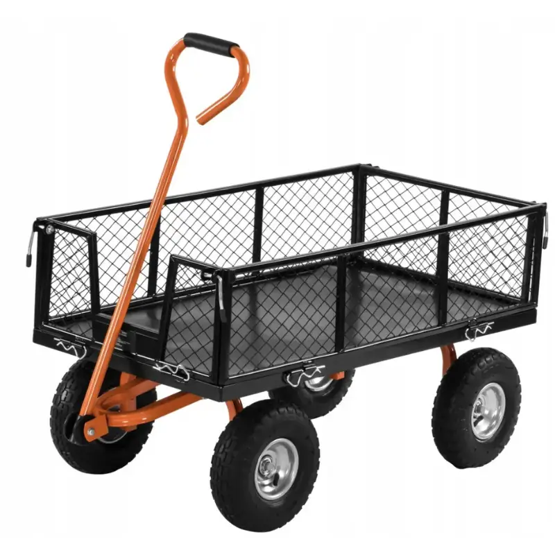 Тележка садовая Kraft&Dele KD3126 до 400 кг 125 л Черный (29670997)