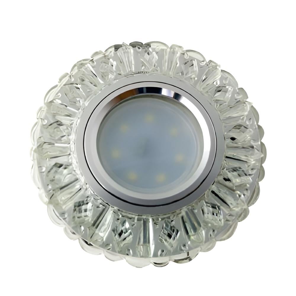 Спот Lemanso ST272 MR16 с подсветкой 3W 6000K 160/265V с драйвером Прозрачный (12380)