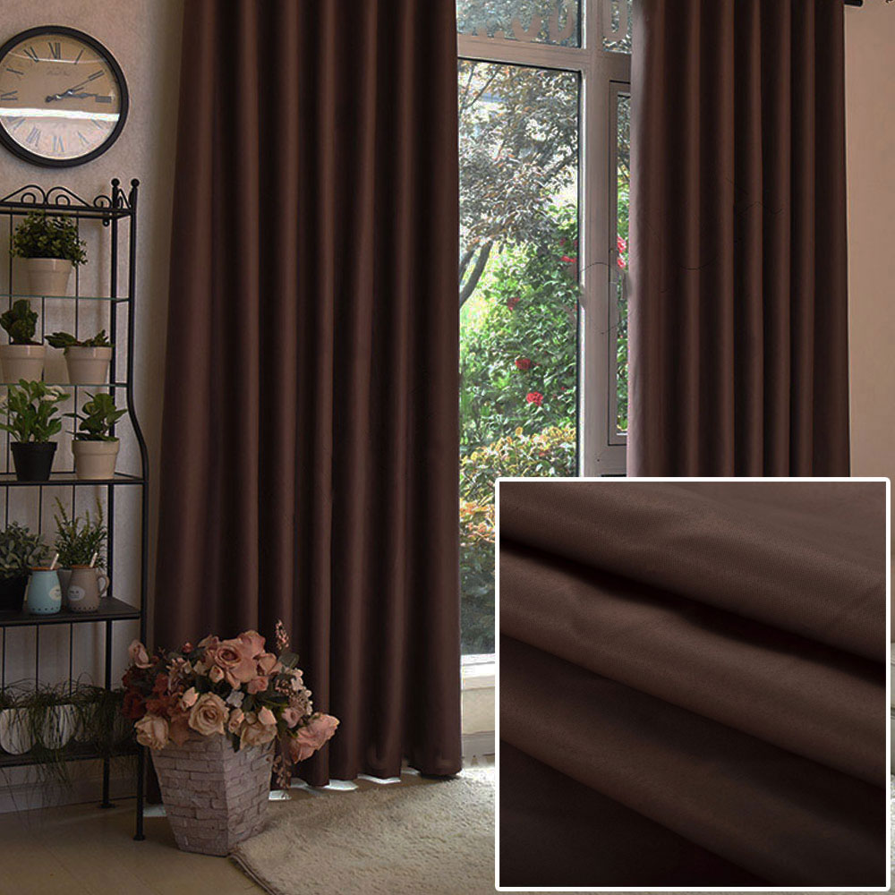 Штора Pivdenne блэкаут 140х270 1 шт. Темный шоколад (88594-140) Штора Pivdenne блэкаут 140х270 1 шт. Темный шоколад (88594-140)