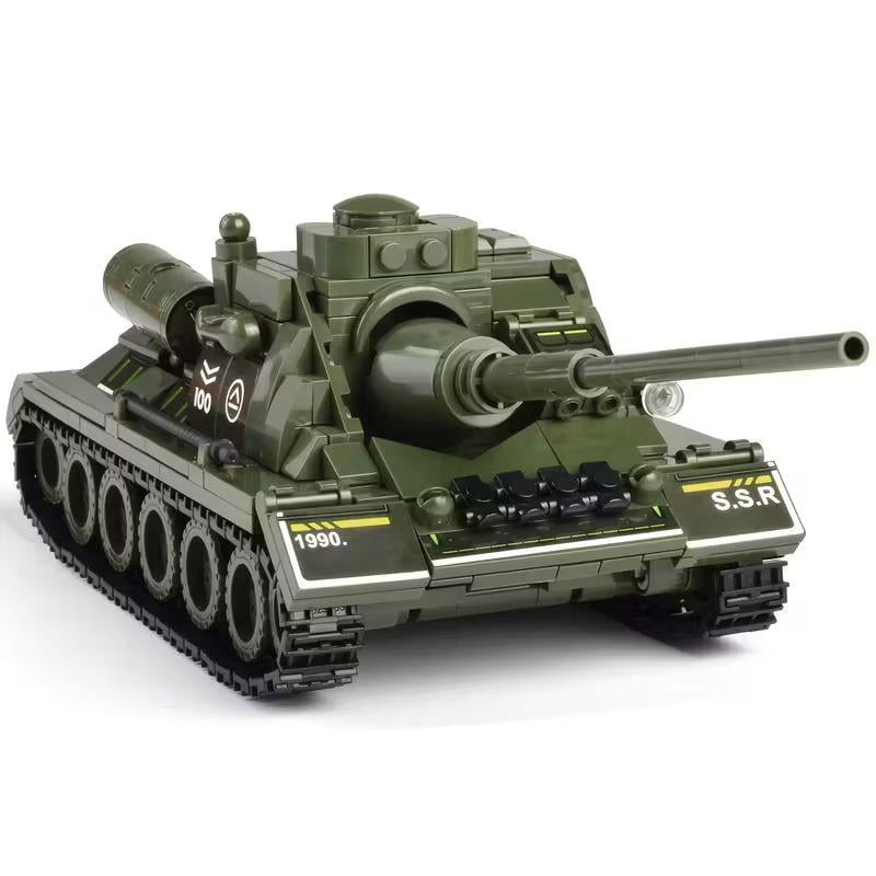 Конструктор танк СУ-100 26 см 552 дет. (102)