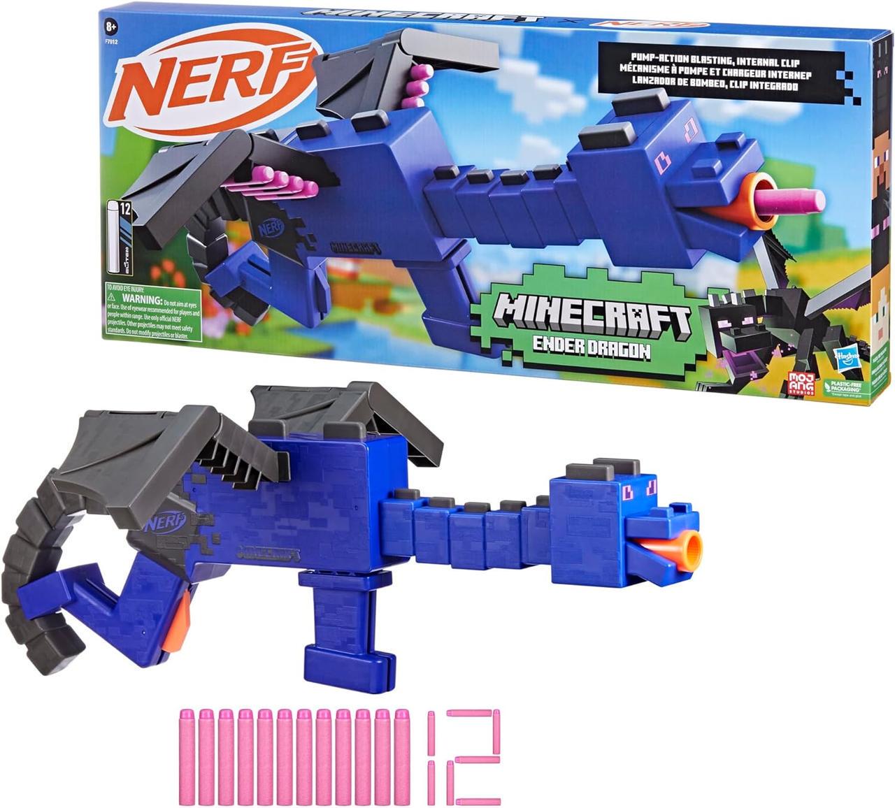 Бластер Nerf Minecraft Дракон энда - фото 1
