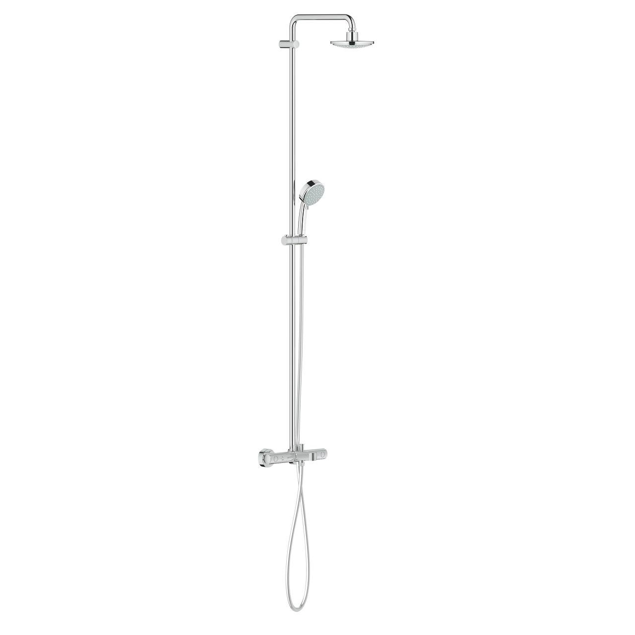 Душевая система с термостатом Grohe Tempesta New Cosmopolitan 26223000 Хром (134521)