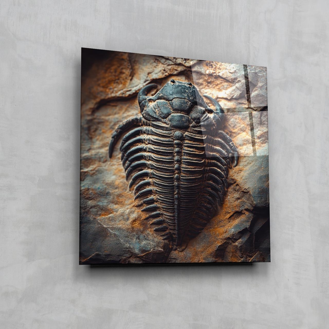 Картина на стекле NovellaPrint Окаменевшая тайна 50х50 см (576.1)