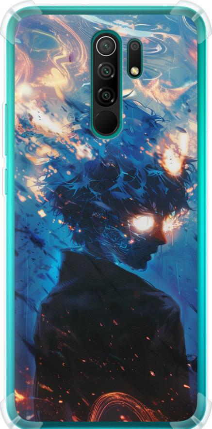 Чехол на Xiaomi Redmi 9 Сатору Годжо (6129sp-2019-42517)