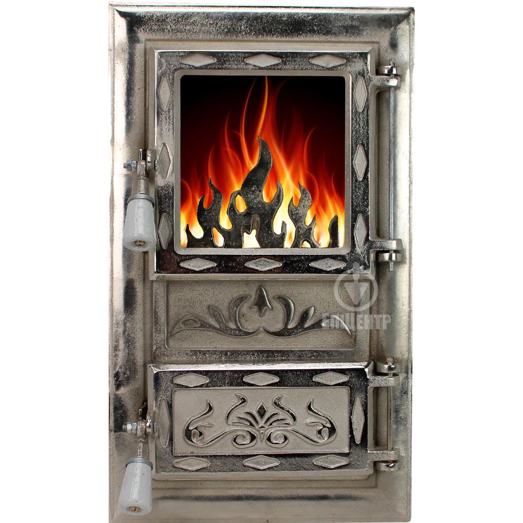 Дверцята для печі зі склом Iron Fire Aston 310х520 мм