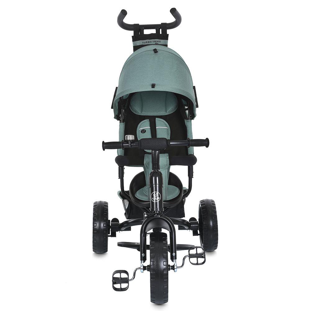 Дитячий велосипед триколісний Turbo Trike MT 1005 EVA Мʼятний (422063640) - фото 2 Дитячий велосипед триколісний Turbo Trike MT 1005 EVA Мʼятний (422063640) - фото 2