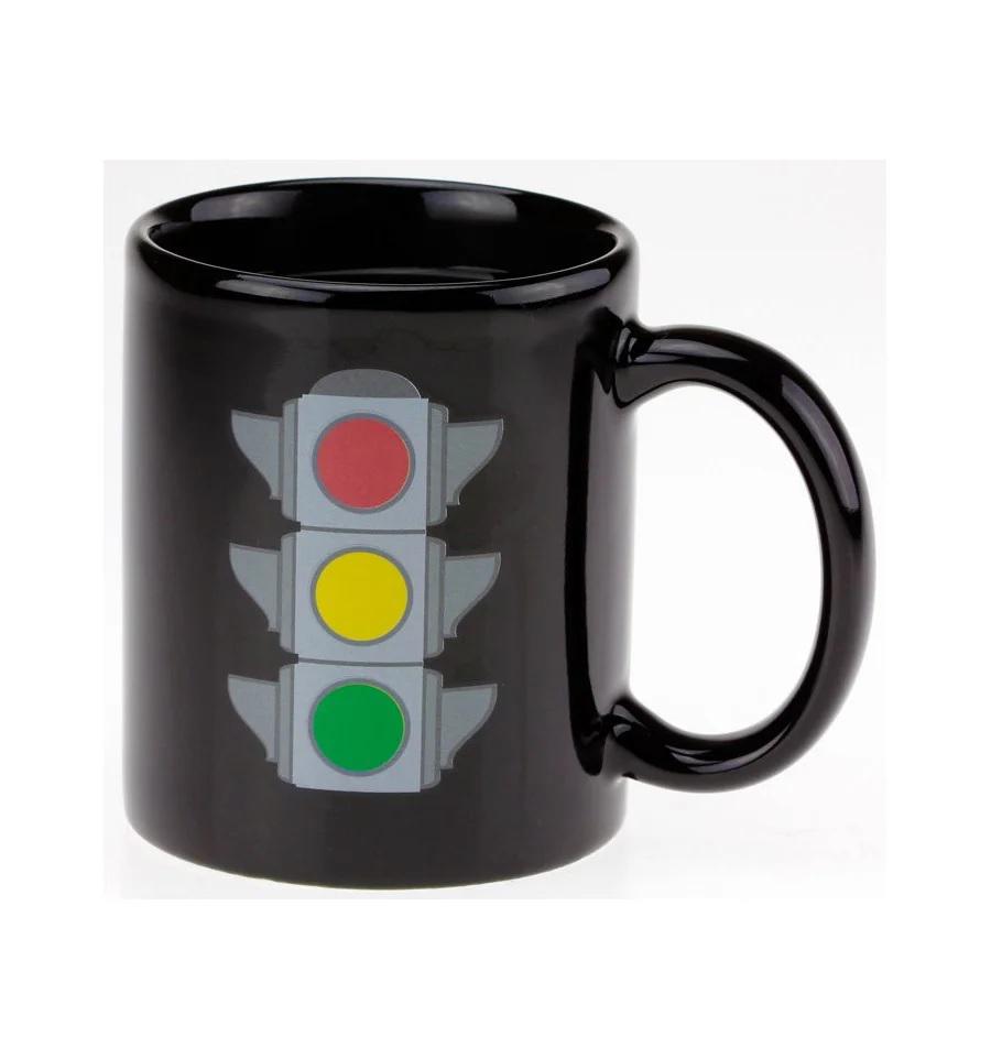 Чашка керамическая Stenson R2095-11 Светофор 330 мл (1404117129)