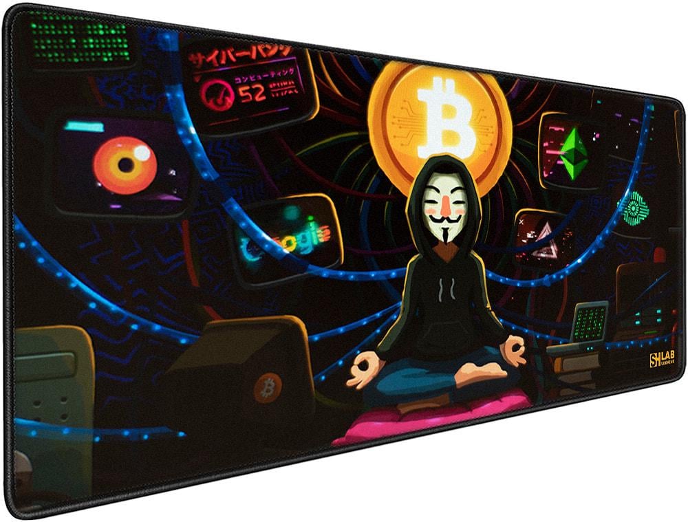 Коврик для мышки SHLab Bitcoin Meditation SHM-206 70х30 см (35685) Коврик для мышки SHLab Bitcoin Meditation SHM-206 70х30 см (35685)