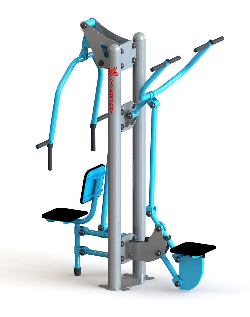 Жим от груди и тяга сверху SiverSport SL-123