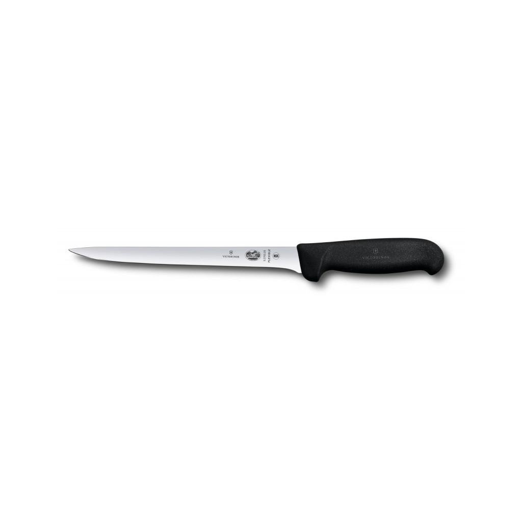 Кухонный нож Victorinox Fibrox Filleting Flexible 20 см Black (5.3763.20)