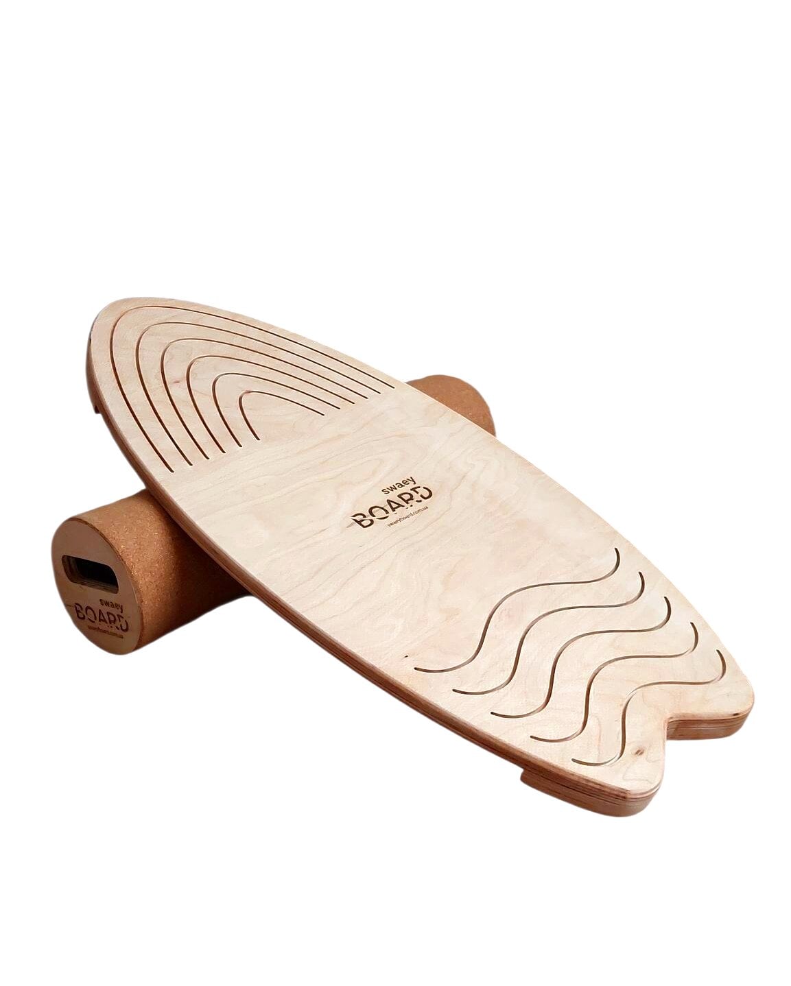 Балансборд рифленый SwaeyBoard Wave Валик пробковый 13 см (БWРк13) Балансборд рифленый SwaeyBoard Wave Валик пробковый 13 см (БWРк13)