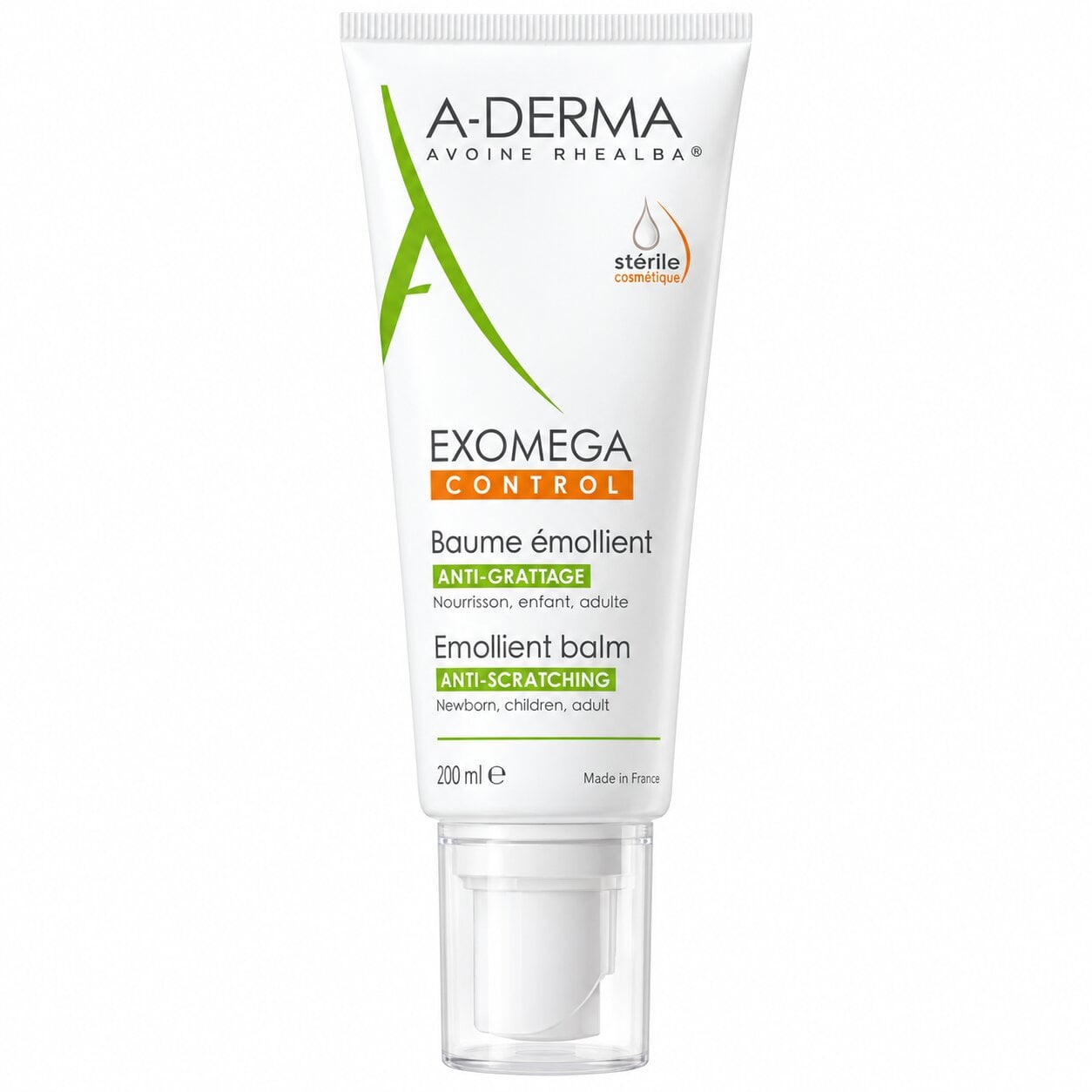 Бальзам смягчающий увлажняющий A-Derma Exomega Emollient Balm 200 мл (1475229800)