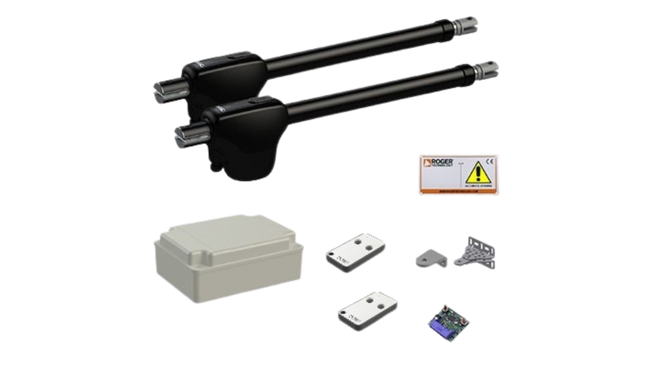 Комплект автоматики для розпашних воріт Roger Technology mini KIT MONOS4/GOBrushless (3198053351)