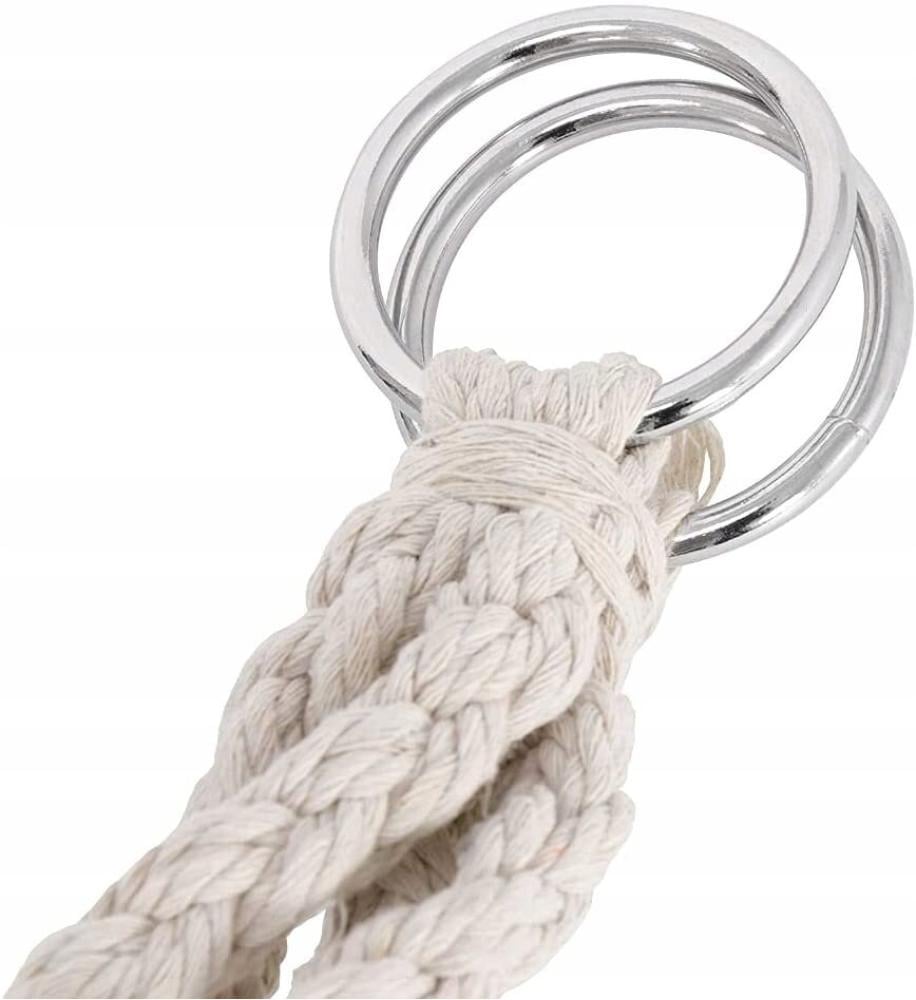 Кресло-гамак подвесное бразильское Bonro B-092 120 кг Бежевый - фото 4