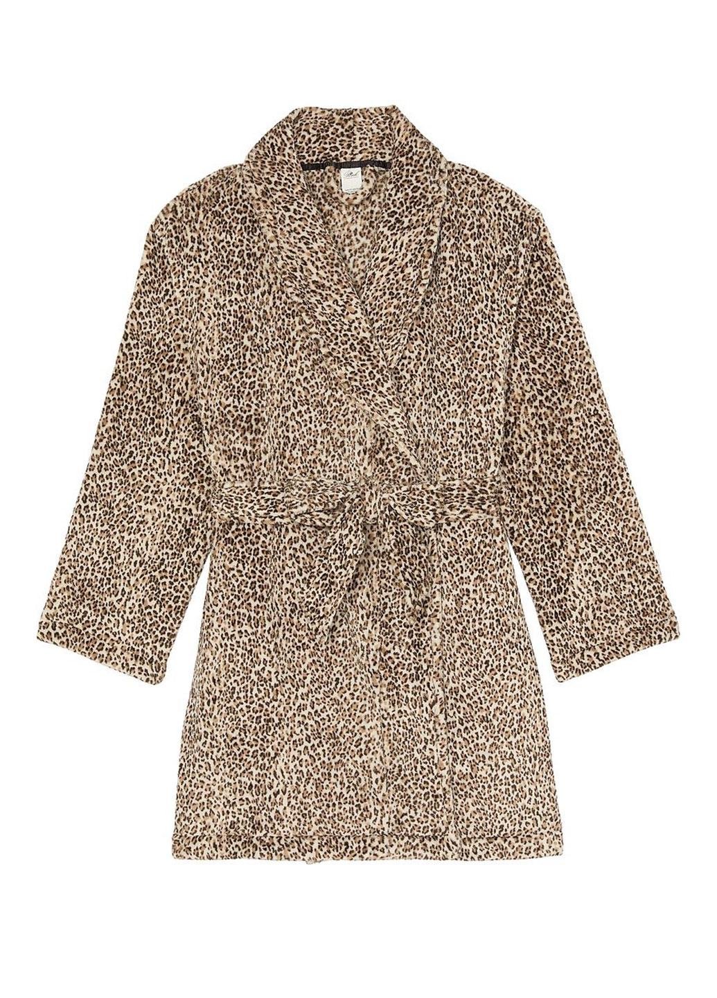 Халат Victoria's Secret PINK by Frankies Bikinis XXL Леопардовый (144000421635QBTXXL) - фото 3 Халат Victoria's Secret PINK by Frankies Bikinis XXL Леопардовый (144000421635QBTXXL) - фото 3