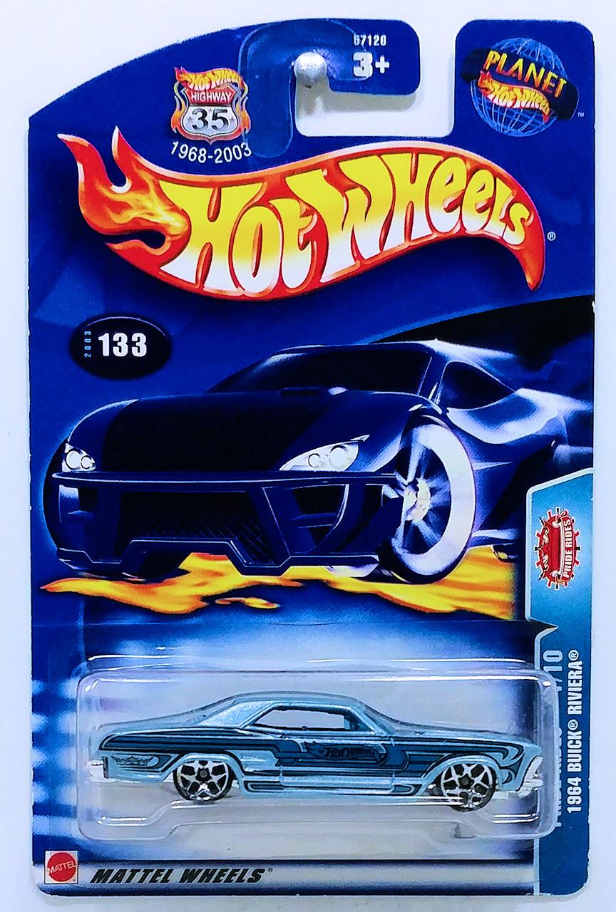 Игрушечная машинка Hot Wheels 1964 Buick Riviera 2003 Pride Rides №133 (57126) Игрушечная машинка Hot Wheels 1964 Buick Riviera 2003 Pride Rides №133 (57126)