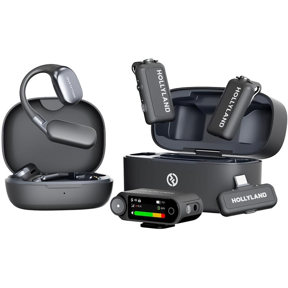 Мікрофонна система Hollyland LARK MAX 2 Ultimate Combo Monitor Earphone/Camera RX/USB-C RX (191460008191)