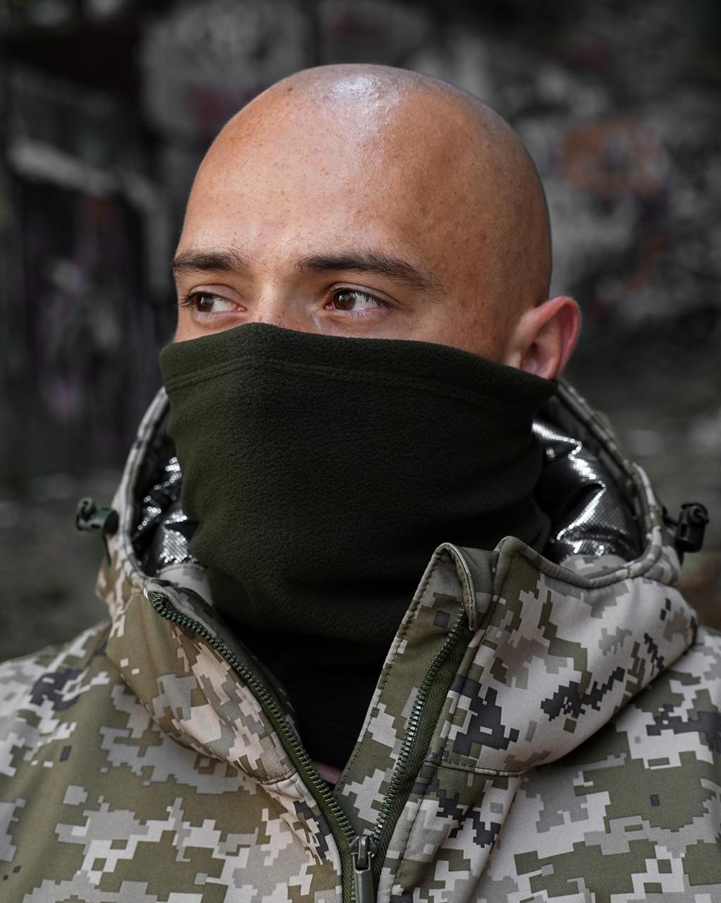 Бафф флисовый one size Олива (1911707675)