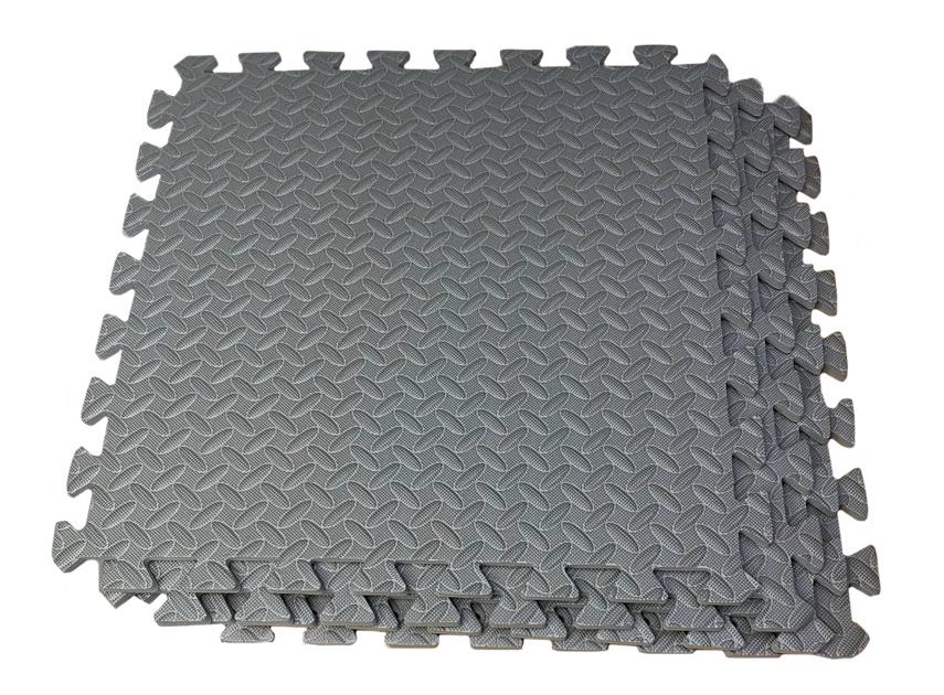 Пол мягкий-пазл EVA 500х500х10 мм Серый (1994676048) - фото 6 Пол мягкий-пазл EVA 500х500х10 мм Серый (1994676048) - фото 6