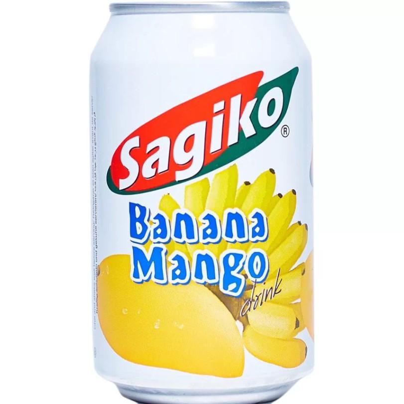 Напій негазований з соком банану та манго Sagiko 320 мл (2530522320)