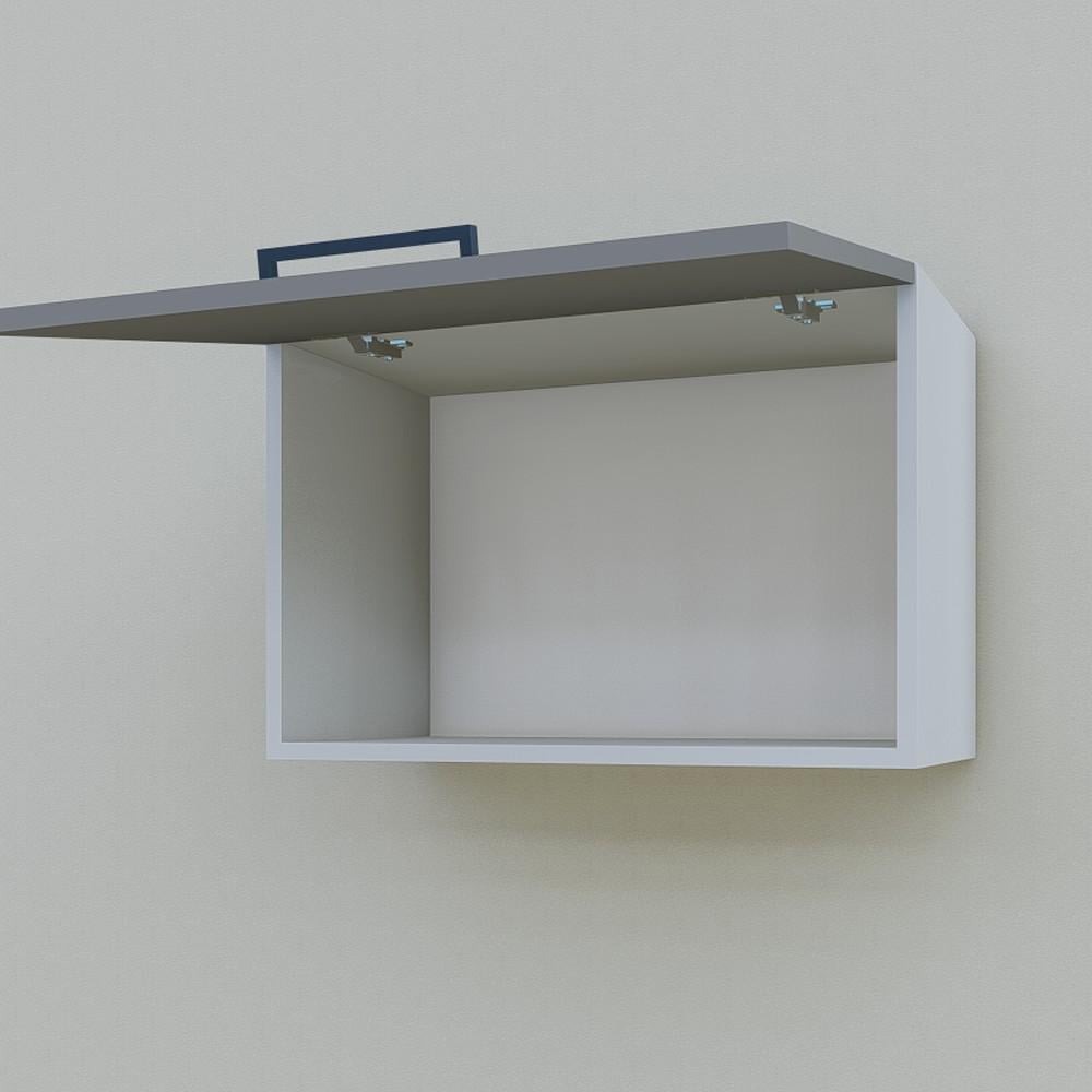 Шкаф навесной Opendoors МП2 для кухни под вытяжку 600 мм Антрацитовый/Светлый серый (МП2/8) - фото 3 Шкаф навесной Opendoors МП2 для кухни под вытяжку 600 мм Антрацитовый/Светлый серый (МП2/8) - фото 3