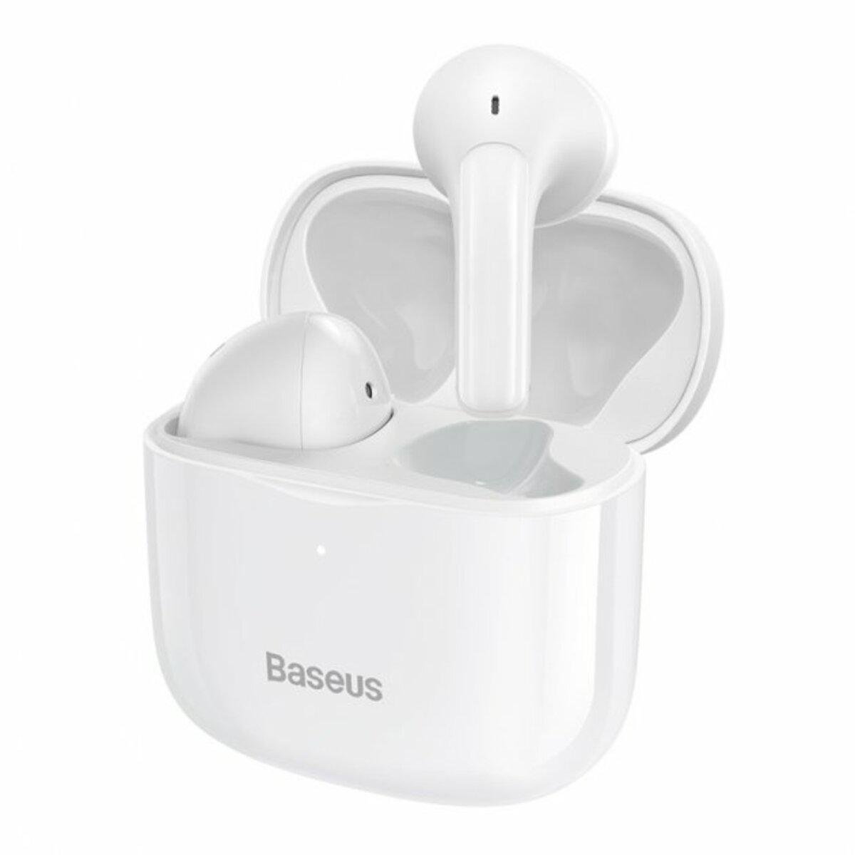 Навушники бездротові Baseus True Wireless Earphones Bowie E3 Білий (NGTW080002)