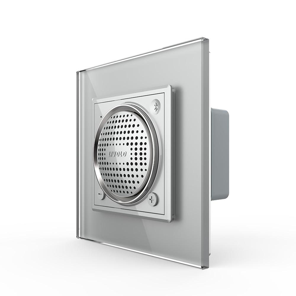 Колонка Livolo Bluetooth 5.0 Серый (VL-C7-FCF-2IP) Колонка Livolo Bluetooth 5.0 Серый (VL-C7-FCF-2IP)