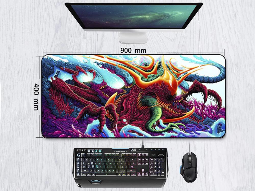 Килимок для миші Hyper Beast ігровий 900x400 мм (1009-655-01) - фото 2