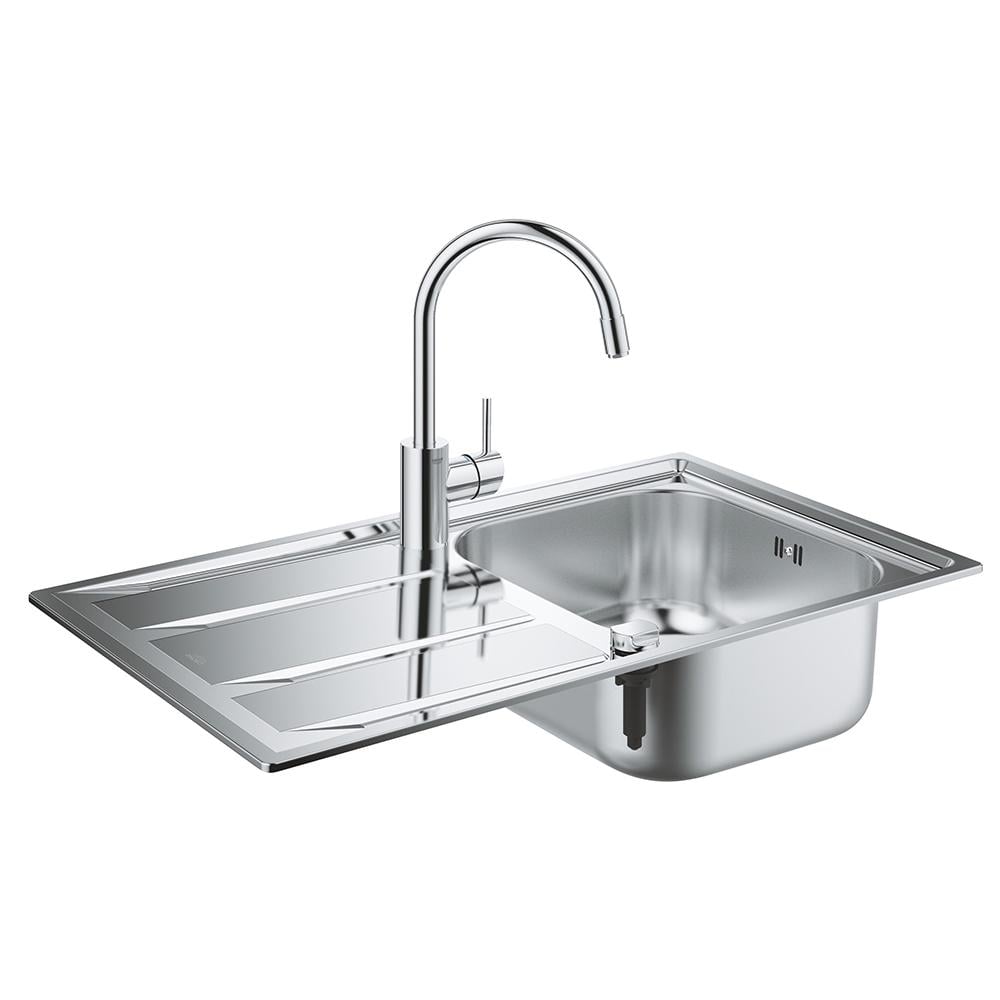 Мойка для кухни Grohe K400 Concetto 31570SD0 873x513 мм матовая 1 мм (80106)