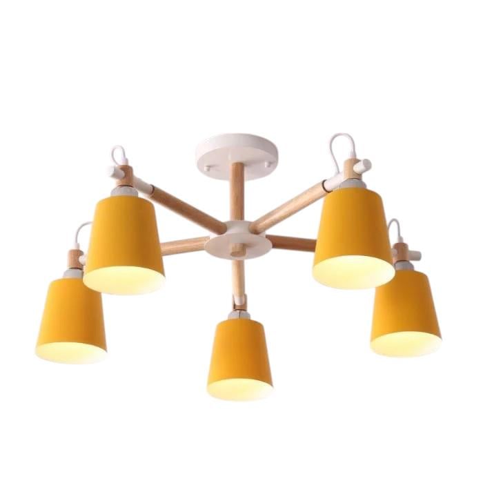 Люстра Varda 5 Mix Yellow (PL-0002512 M/MIX Yellow)