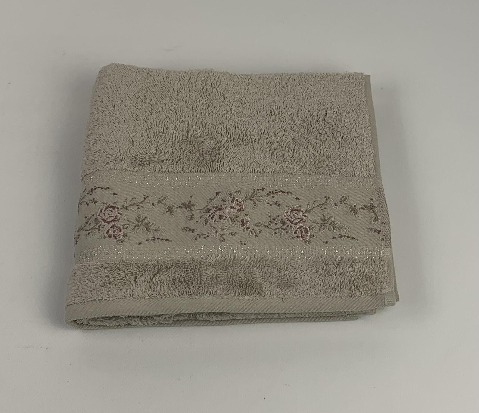 Полотенце Puppila Ronesans 50x90 см Капучино (CN30554) - фото 1 Полотенце Puppila Ronesans 50x90 см Капучино (CN30554) - фото 1