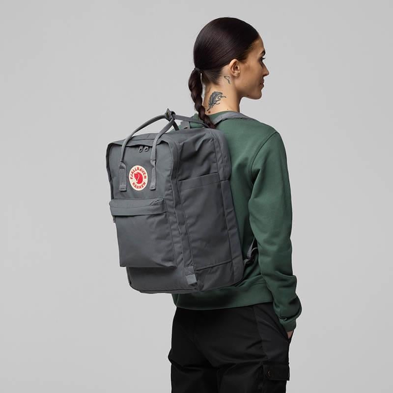 Міський рюкзак Fjallraven Kanken Laptop 17" 20 л Graphite (23525.031) - фото 5