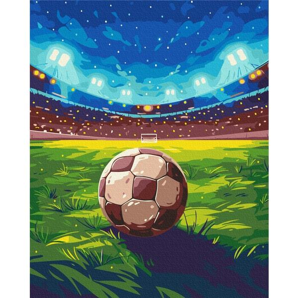 Картина по номерам Brushme Футбольный матч BS54112 холст на подрамнике 40x50 см (2322535046)
