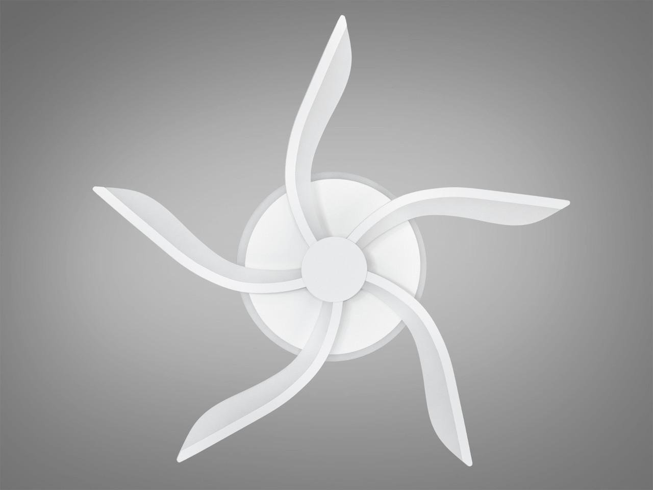 Люстра світлодіодна з пультом для спальні Diasha 53 Вт 2480/5WH LED (2673877358) - фото 4