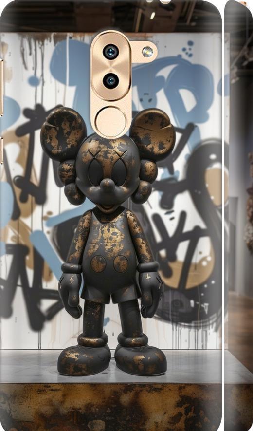 Чехол на Huawei Honor 6X Bronze kaws v2 (6098m-460-42517)