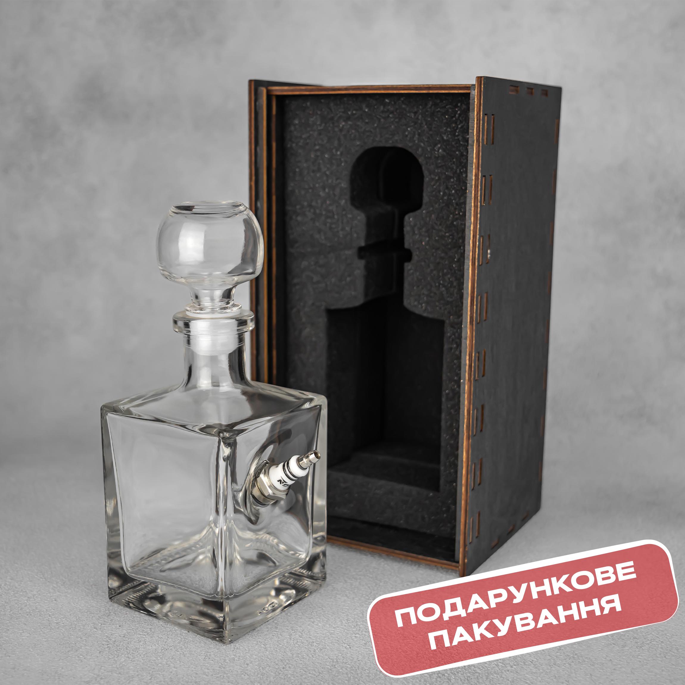 Графин VSKLO зі свічею (25154883) - фото 3 Графин VSKLO зі свічею (25154883) - фото 3