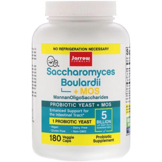 Сахаромицеты Буларди Jarrow Formulas Saccharomyces Boulardii + MOS 5 Billion 180 Veg Caps( JRW-03029)
