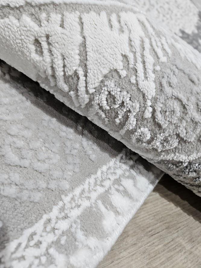 Ковер Green Carpet MONOX T066A 150x300 см Cream/Silver (T066A3) - фото 2