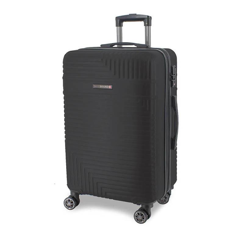 Валіза на 4-х колесах Swissbrand Brunei S 39 л Black (DAS301863)