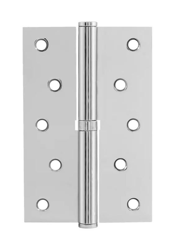 Петля для двери врезная разъемная Paladii правая 1ВВ CP 125х75х2,5 мм 2 шт. Хром (ПП116)