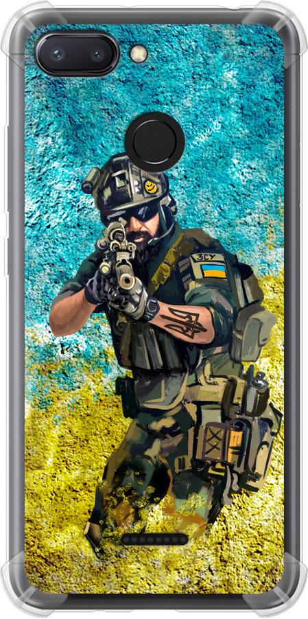Чехол на Xiaomi Redmi 6 Воин ЗСУ (5311sp-1521-42517)